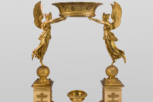 Zlacené nástolní soupravy Thomire | © Lucie Čermáková