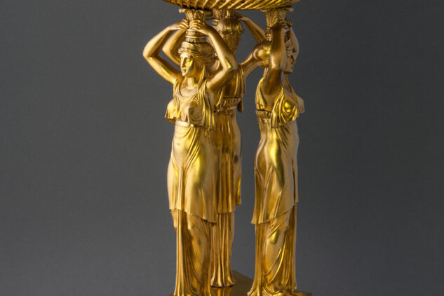 Zlacené nástolní soupravy Thomire | © Lucie Čermáková